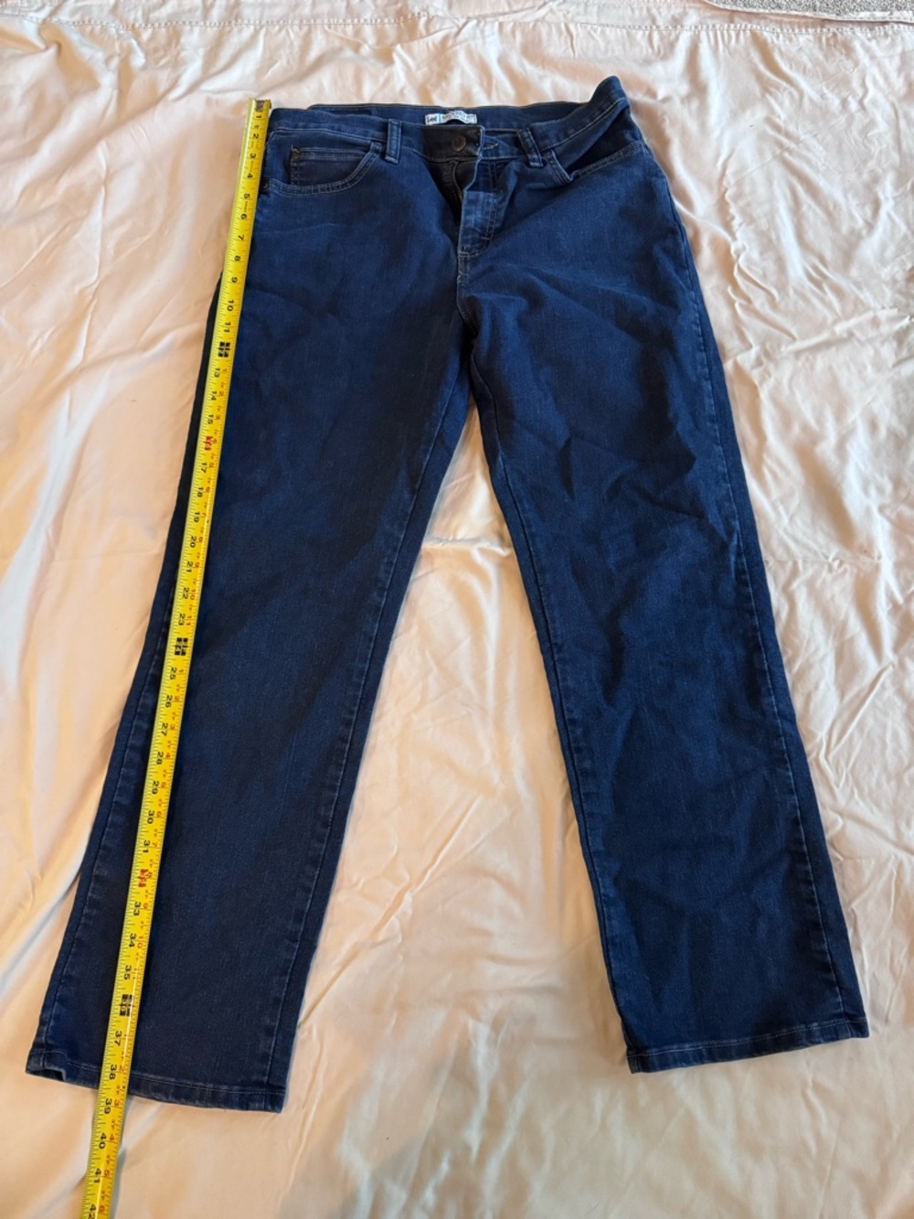 Lee Straight-Leg Women’s Jeans in Dark Blue